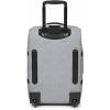 Eastpak Tranverz S – 42L Large Wheeled Luggage with Dual Compartments, TSA Lock, Compression Straps & Smooth-Wheeling System, Sunday Grey(Sunday Grey)