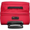 Eastpak Tranverz S – 42L Large Wheeled Luggage with Dual Compartments, TSA Lock, Compression Straps & Smooth-Wheeling System, Sunday Grey(Tomato Red)