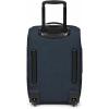 Eastpak Tranverz S – 42L Large Wheeled Luggage with Dual Compartments, TSA Lock, Compression Straps & Smooth-Wheeling System, Sunday Grey(Triple Denim)