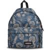 EASTPAK Padded Pak’R – 24L Iconic Backpack with Front Pocket, Water-Resistant Fabric, Vegan Materials & Adjustable Straps, Checker Wine Burgundy(Brize Blue Beige)