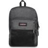 EASTPAK Pinnacle – 38L Everyday Backpack with Dual Compartments, Organizer Front Pocket, Quilted Back Panel & Shaped Shoulder Straps, Black(Black Denim)