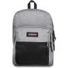 EASTPAK Pinnacle – 38L Everyday Backpack with Dual Compartments, Organizer Front Pocket, Quilted Back Panel & Shaped Shoulder Straps, Black(Sunday Grey)