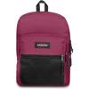 EASTPAK Pinnacle – 38L Everyday Backpack with Dual Compartments, Organizer Front Pocket, Quilted Back Panel & Shaped Shoulder Straps, Black(Wine Burgundy)