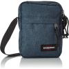 EASTPAK The One – Compact Crossbody Bag with Multiple Zipped Pockets, Adjustable Strap, Everyday Utility(Triple Denim)