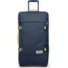 Eastpak Tranverz M – 78L Large Wheeled Luggage with Dual Compartments, TSA Lock, Compression Straps & Smooth-Wheeling System, Black(Blakoutstripicy)