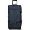 Eastpak Tranverz M – 78L Large Wheeled Luggage with Dual Compartments, TSA Lock, Compression Straps & Smooth-Wheeling System, Black(Triple Denim)