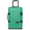 Eastpak Tranverz S – 42L Large Wheeled Luggage with Dual Compartments, TSA Lock, Compression Straps & Smooth-Wheeling System, Sunday Grey(Gem Green)